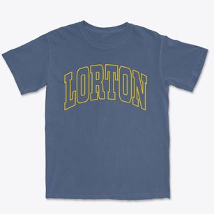 Lorton Virginia Trendy Block Premium Heavyweight T-shirt