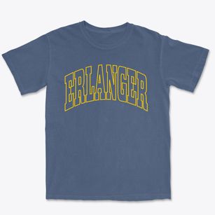 Erlanger Kentucky Trendy Block Premium Heavyweight T-shirt