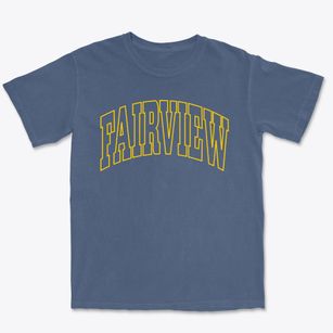 Fairview Oregon Trendy Block Premium Heavyweight T-shirt
