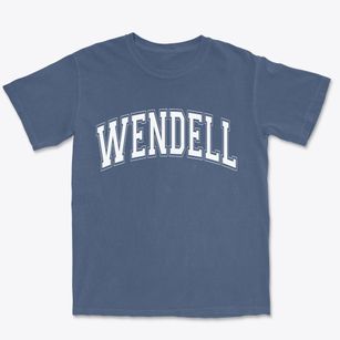 Wendell North Carolina Varsity Premium Heavyweight T-shirt