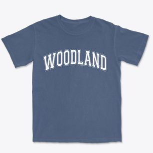 Woodland Wisconsin Varsity Premium Heavyweight T-shirt
