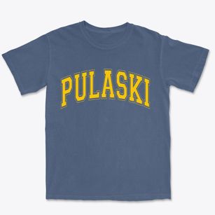 Pulaski Tennessee Varsity Premium Heavyweight T-shirt
