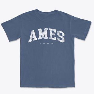 Ames Iowa Urban Vibe Premium Heavyweight T-shirt