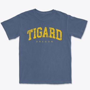 Tigard Oregon Urban Vibe Premium Heavyweight T-shirt