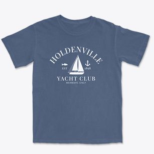 Holdenville Oklahoma Yacht Club Premium Heavyweight T-shirt