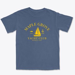 Maple Grove Minnesota Yacht Club Premium Heavyweight T-shirt