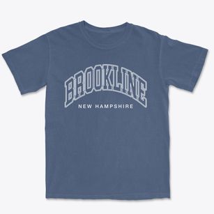 Brookline New Hampshire Inline Premium Heavyweight T-shirt