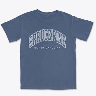 Spruce Pine North Carolina Inline Premium Heavyweight T-shirt