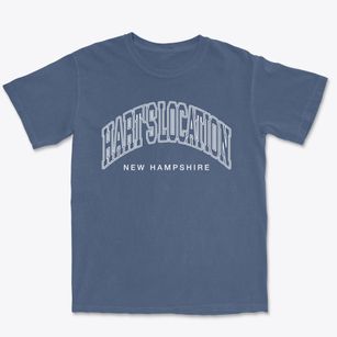 Hart's Location New Hampshire Inline Premium Heavyweight T-shirt
