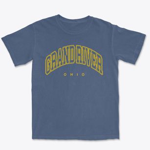 Grand River Ohio Inline Premium Heavyweight T-shirt