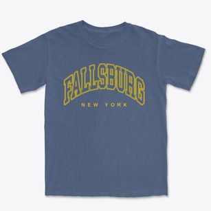 Fallsburg New York Inline Premium Heavyweight T-shirt