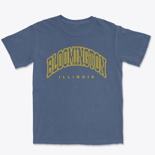 Bloomington Illinois Inline Premium Heavyweight T-shirt