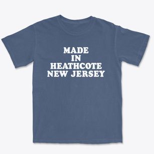 Heathcote New Jersey Classic 70s Premium Heavyweight T-shirt