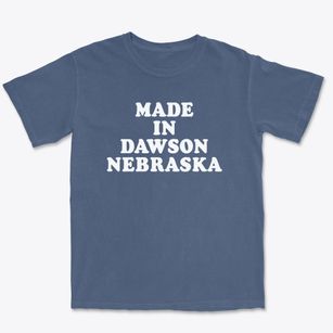 Dawson Nebraska Classic 70s Premium Heavyweight T-shirt