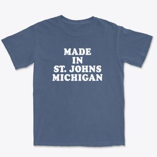 St. Johns Michigan Classic 70s Premium Heavyweight T-shirt