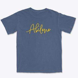 Abilene Kansas Freestyle Premium Heavyweight T-shirt