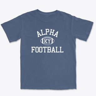 Alpha Kentucky Football Premium Heavyweight T-shirt