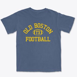 Old Boston Texas Football Premium Heavyweight T-shirt