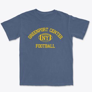 Greenport Center New York Football Premium Heavyweight T-shirt