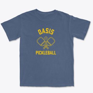 Oasis Georgia Pickleball Premium Heavyweight T-shirt