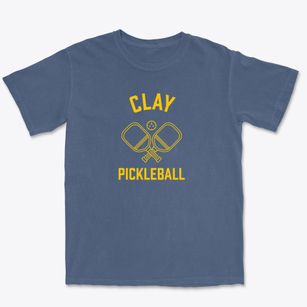 Clay New York Pickleball Premium Heavyweight T-shirt