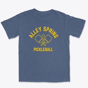 Alley Spring Missouri Pickleball Premium Heavyweight T-shirt
