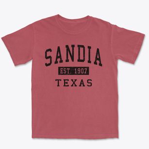 Sandia Texas Classic Established Premium Heavyweight T-shirt