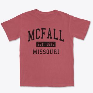 Mcfall Missouri Classic Established Premium Heavyweight T-shirt