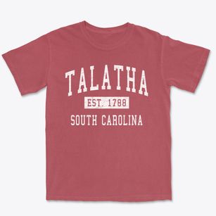 Talatha South Carolina Classic Established Premium Heavyweight T-shirt