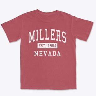 Millers Nevada Classic Established Premium Heavyweight T-shirt