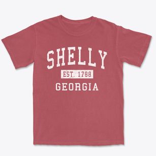 Shelly Georgia Classic Established Premium Heavyweight T-shirt
