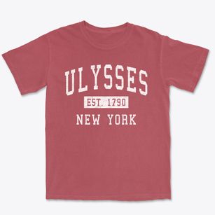 Ulysses New York Classic Established Premium Heavyweight T-shirt