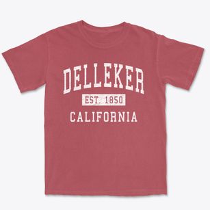Delleker California Classic Established Premium Heavyweight T-shirt