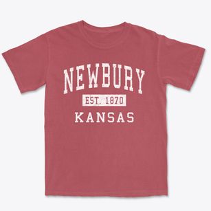 Newbury Kansas Classic Established Premium Heavyweight T-shirt