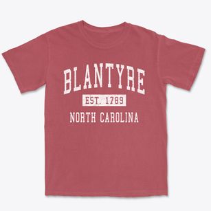 Blantyre North Carolina Classic Established Premium Heavyweight T-shirt