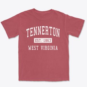 Tennerton West Virginia Classic Established Premium Heavyweight T-shirt