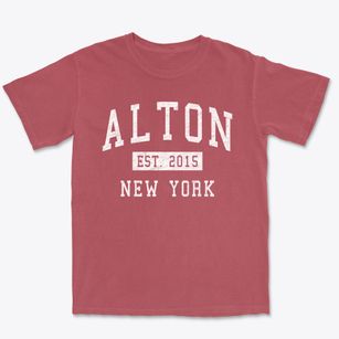 Alton New York Classic Established Premium Heavyweight T-shirt