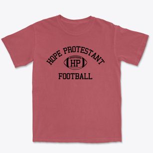 Hope Protestant Christian School Classic Football Premium Heavyweight T-shirt