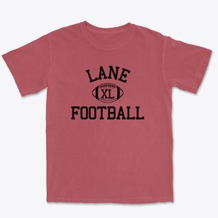 Lane High School Classic Football Premium Heavyweight T-shirt