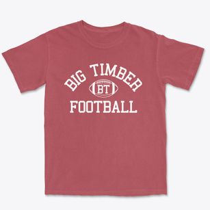 Big Timber Grade School Classic Football Premium Heavyweight T-shirt