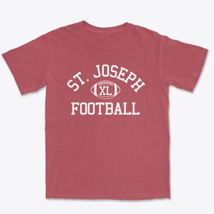 Saint Joseph Junior High School Classic Football Premium Heavyweight T-shirt