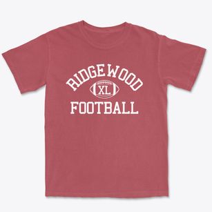 Ridgewood School Classic Football Premium Heavyweight T-shirt