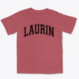 Laurin Middle School Varsity Arch Premium Heavyweight T-shirt
