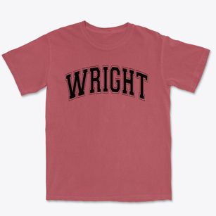 Wright High School Varsity Arch Premium Heavyweight T-shirt