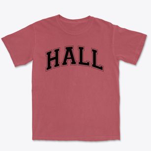 Hall High School Varsity Arch Premium Heavyweight T-shirt
