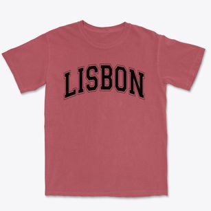 Lisbon Elementary School Varsity Arch Premium Heavyweight T-shirt