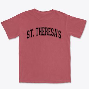 Saint Theresa's Elementary School Varsity Arch Premium Heavyweight T-shirt