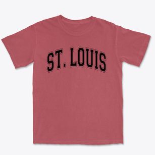 Saint Louis Junior Academy Varsity Arch Premium Heavyweight T-shirt
