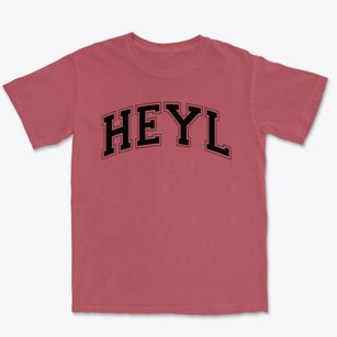 Heyl Elementary School Varsity Arch Premium Heavyweight T-shirt