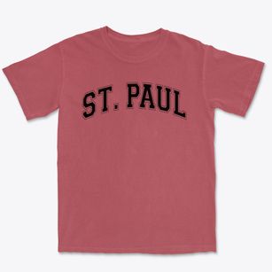 Saint Paul School Varsity Arch Premium Heavyweight T-shirt